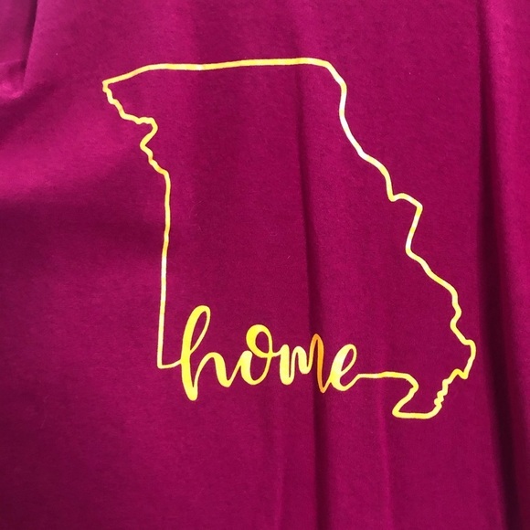 Missouri Life HOME TEE Gildan Size XL Red Men's - Picture 9 of 9